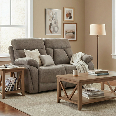 Yarbury 2 Seater Manual Recliner