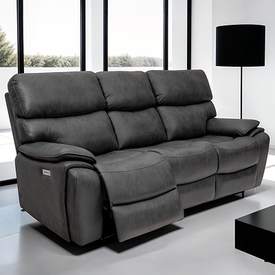 Clayton Power Recliner 3 Seater Sofa