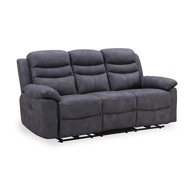 Conway Charcoal Power Reclining 3 Seater Sofa
