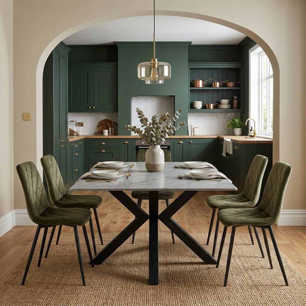 Earlsdon Grey Sintered Stone 180cm Dining Table