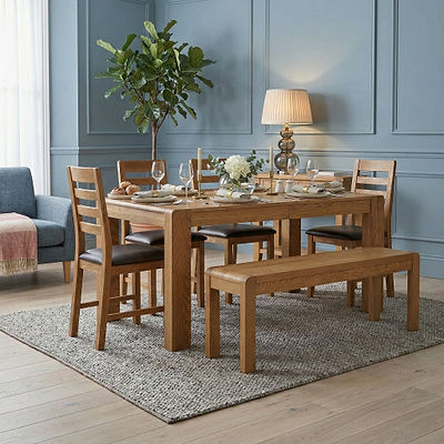 Harvey 160-210cm Extendable Dining Table
