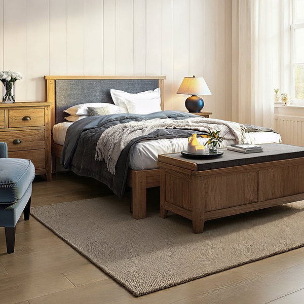 Broadway Oak Bed Frame