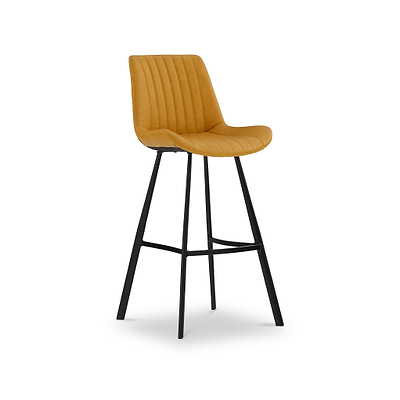 Bolton Faux Leather Bar Stool