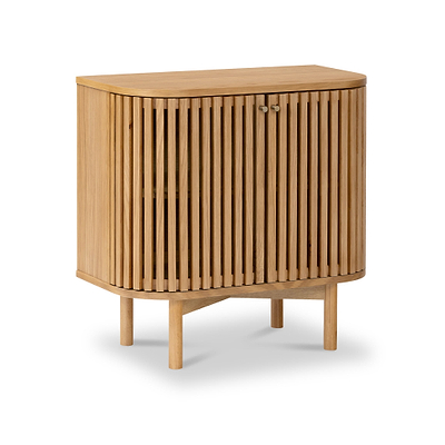 Shorwell Oak Slatted Cupboard
