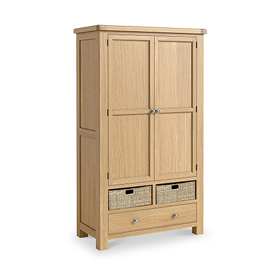 Portland Oak 5 Drawer Larder