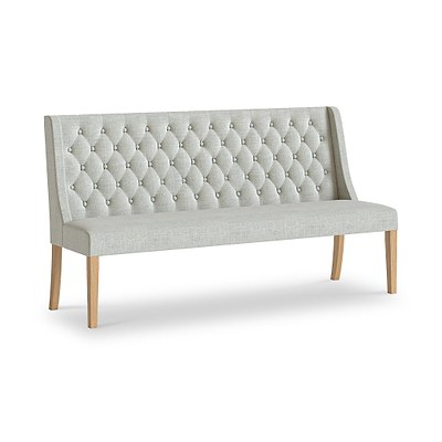 Portland Button Back Dining Sofa