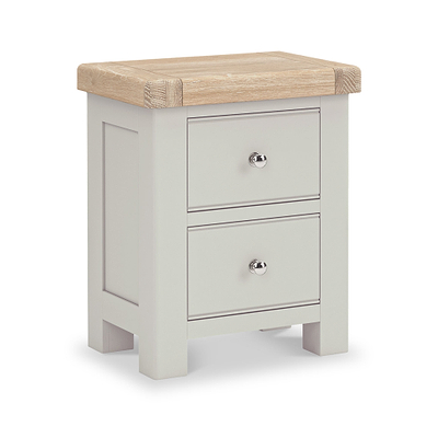 Penzance 2 Drawer Bedside Table