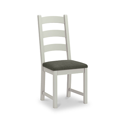 Penzance Stone Grey Ladder Back Dining Chair