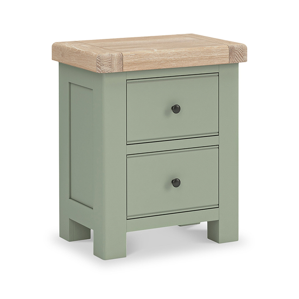 Penzance 2 Drawer Bedside Table