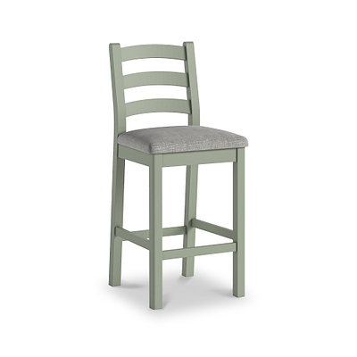 Penzance Sage Ladder Back Bar Chair