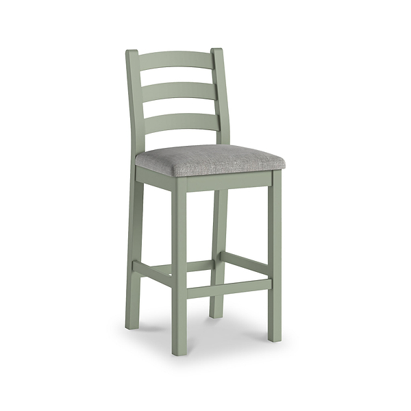 Penzance Sage Ladder Back Bar Chair