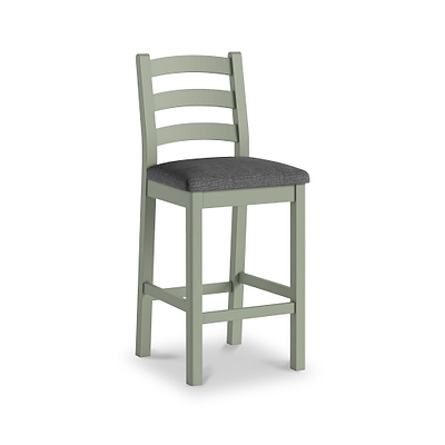Penzance Sage Ladder Back Bar Chair