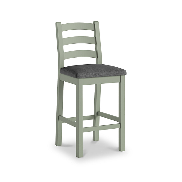 Penzance Sage Ladder Back Bar Chair