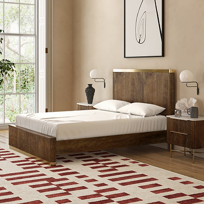 Milo Mango Fluted Bed