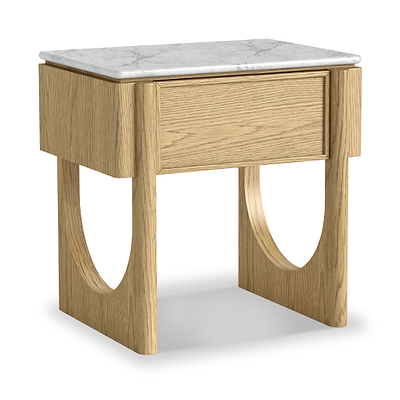 Nyssa Marble Top Side Table