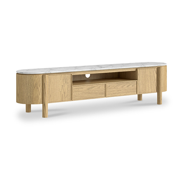 Nyssa Marble Top 210cm TV Unit
