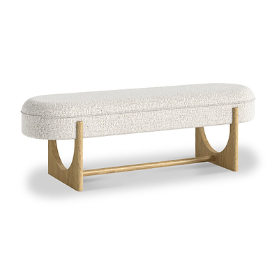 Nyssa Boucle 150cm Dining Bench