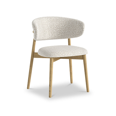 Girona Boucle Dining Chair