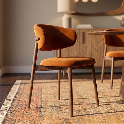 Valencia Velvet Dining Chair