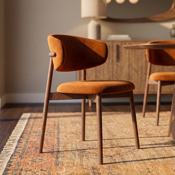 Valencia Velvet Dining Chair