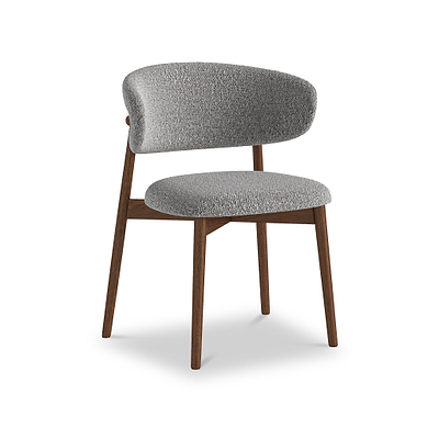 Almeria Boucle Dining Chair