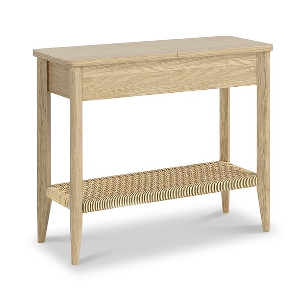 Harborough Oak Sofa Side Storage Table