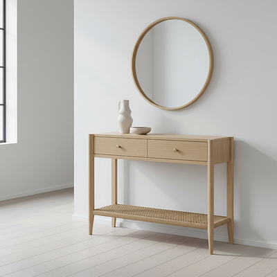 Harborough Oak 100cm Console Table