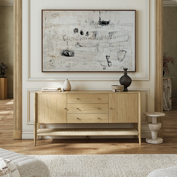 Harborough Oak Large Sideboard
