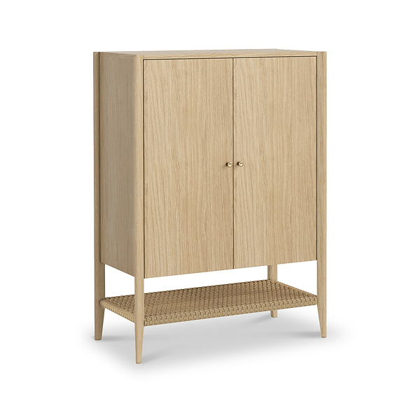 Harborough Oak Drinks Cabinet