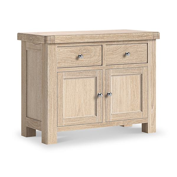 Portland Washed Oak Small Sideboard
