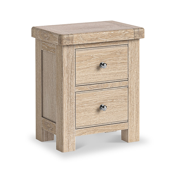 Portland Washed Oak Bedside Table