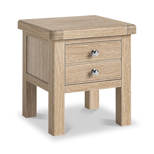 Portland Washed Oak Lamp Table