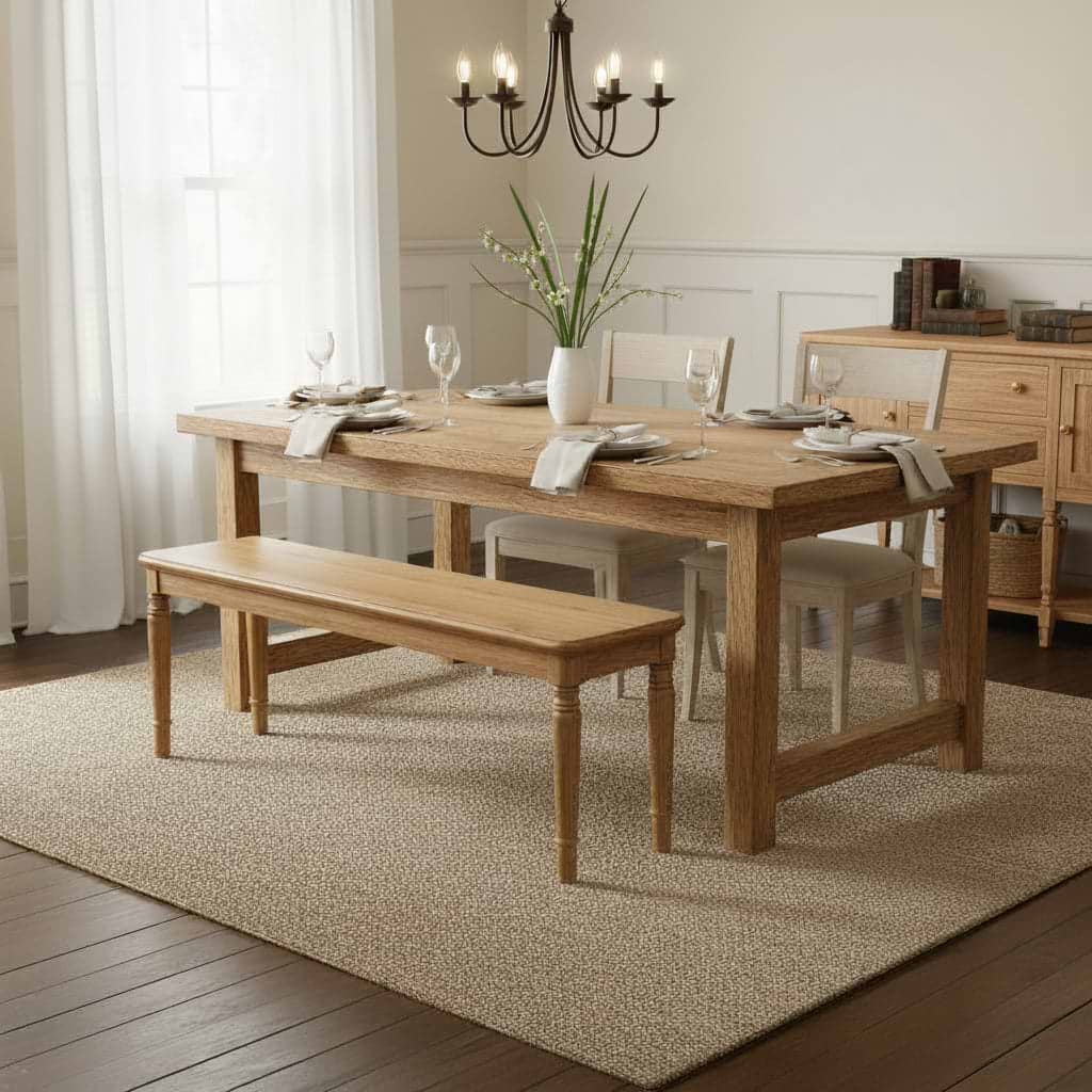 Alderley Oak 150cm Dining Bench