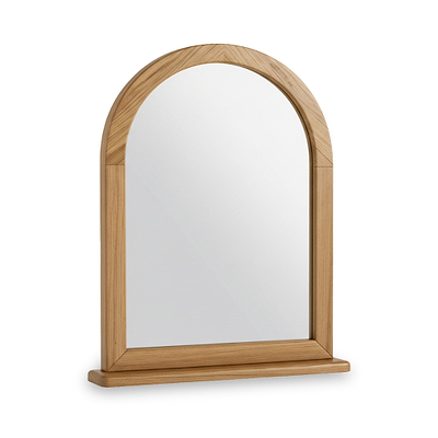 Alderley Oak Framed Arch Dressing Table Mirror