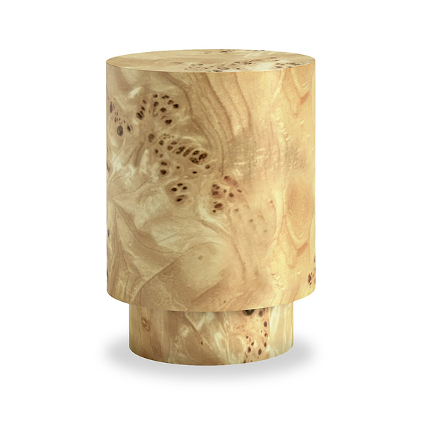 Calder Light Burl Side Table