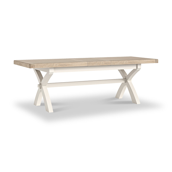 Belmont 200-245cm Extendable Cross Leg Dining Table