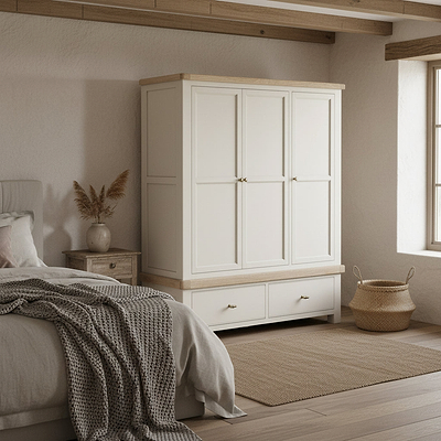 Belmont Triple Wardrobe