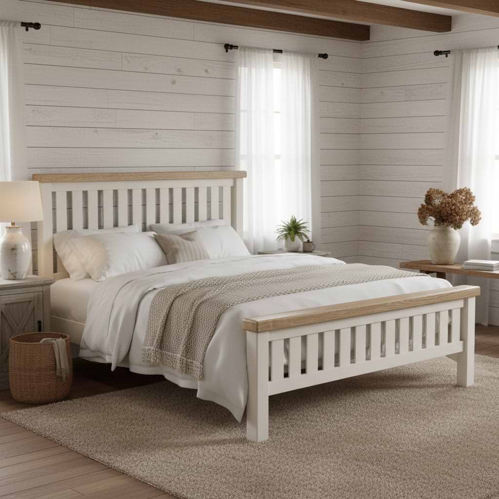 Belmont Slatted Bed Frame