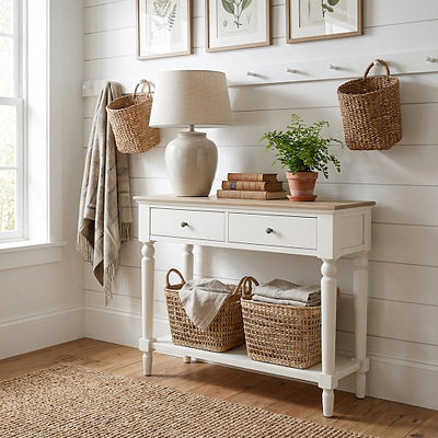 Linden 2 Drawer Console Table
