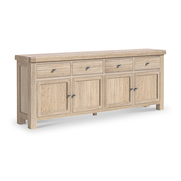 Portland Washed Oak Extra Large Sideboard