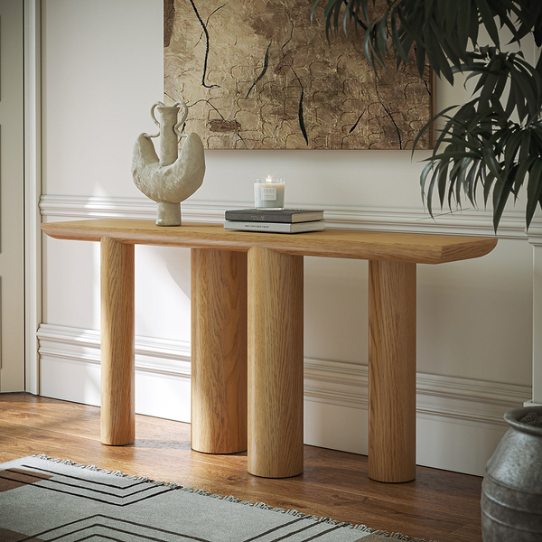 Arden Oak 165cm Console Table