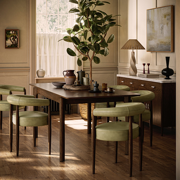Carlyle Faux Leather Dining Chair