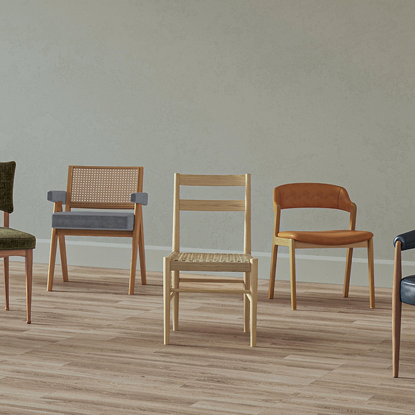 Aubray Faux Leather Dining Chair