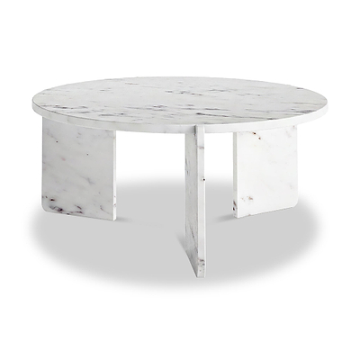 Langham Marble Large Round Coffee Table
