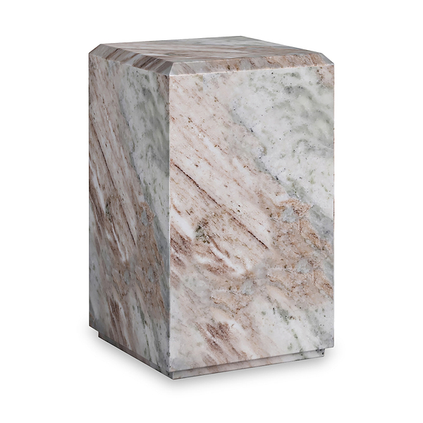 Langham Marble Block Side Table