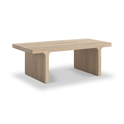 Mylor Washed Oak Rectangular Coffee Table