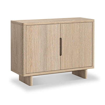 Mylor Washed Oak 2 Door Sideboard