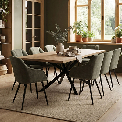 Perez 160cm Extending Dining Table