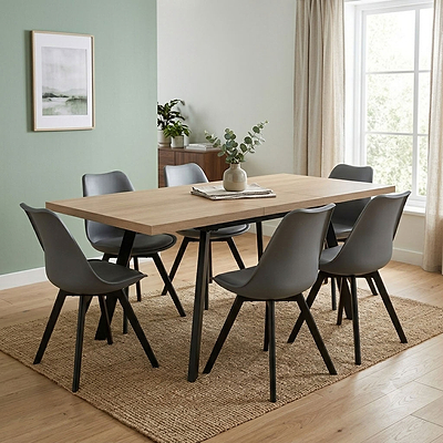 Walker 120cm Extending Dining Table