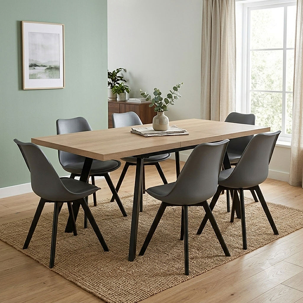 Walker 120cm Extending Dining Table